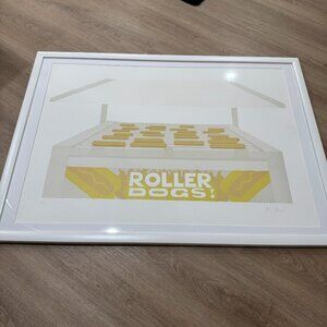 Hatch Show Print “Roller Dogs!” Numbered Framed Art Print | 4/100 | Nashville Po
